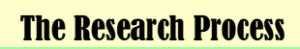 Research Process detailed